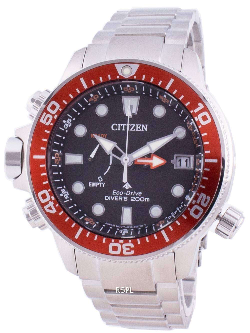 Reloj Citizen Eco Drive Promaster Aqualand BN2039 59E 200M Para Hombre