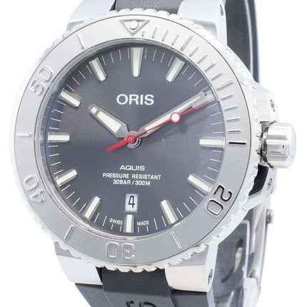 Oris Aquis Fecha 01733 7730 4153-07 4 24 63EB 01-733-7730-4153-07-4-24-63EB Reloj automático para hombres 300M