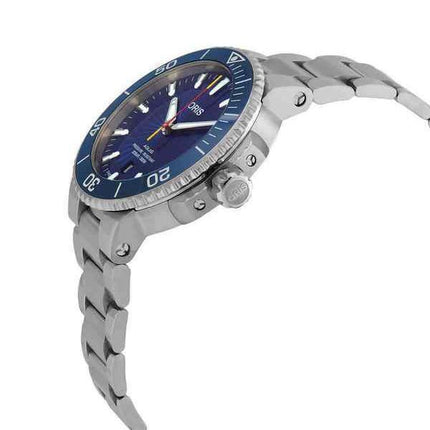 Reloj para hombre Oris Aquis Sun Wukong de edición limitada con esfera azul automático 01 733 7766 4185-Set 300M