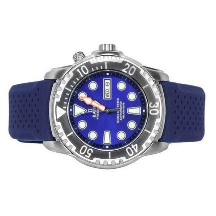 Ratio Free Diver Helium-Safe 1000M Sapphire Automatic 1068HA90-34VA-BLU Reloj para hombre