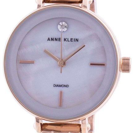 Reloj Anne Klein 3386LGRG Quartz Diamond Accents para mujer