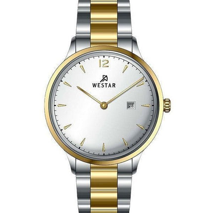 Reloj Westar Profile de acero inoxidable con esfera plateada y cuarzo 40218CBN107 para mujer