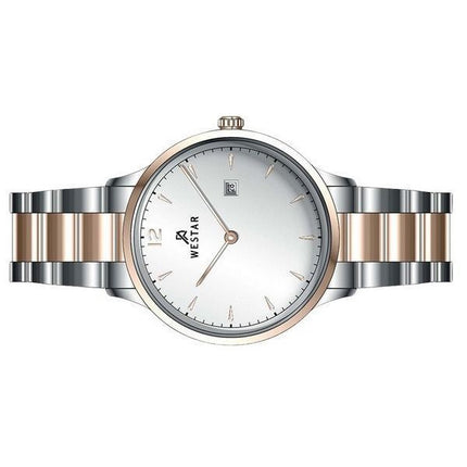 Reloj Westar Profile de acero inoxidable con esfera plateada y cuarzo 40218SPN607 para mujer