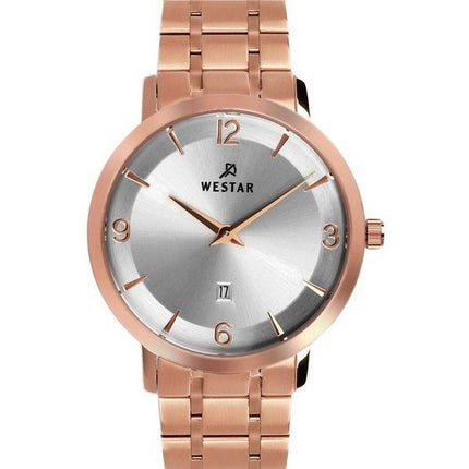 Reloj Westar Profile de acero inoxidable con esfera plateada y cuarzo 40220PPN607 para mujer