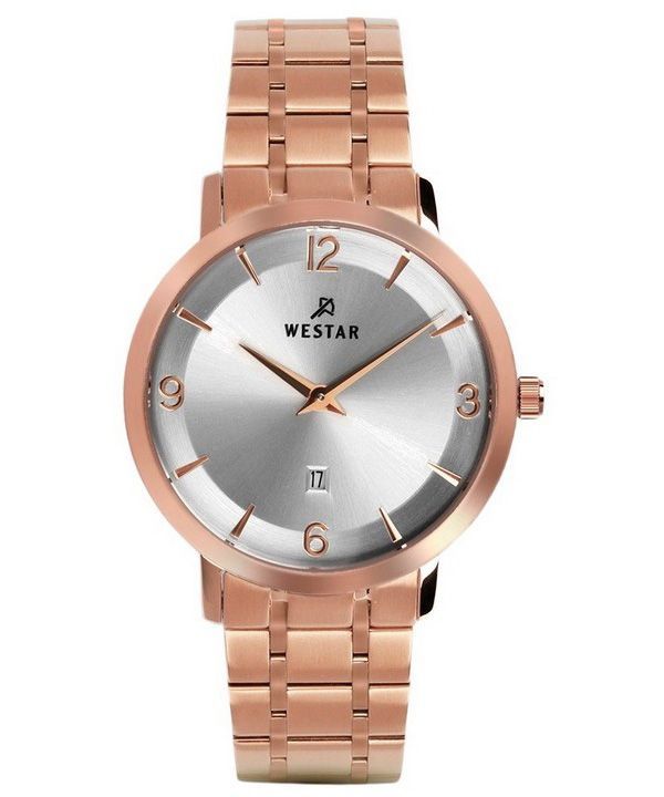 Reloj Westar Profile de acero inoxidable con esfera plateada y cuarzo 40220PPN607 para mujer