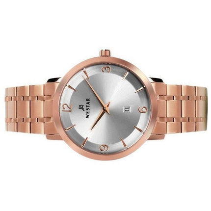 Reloj Westar Profile de acero inoxidable con esfera plateada y cuarzo 40220PPN607 para mujer