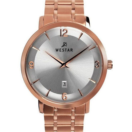 Reloj Westar Profile de acero inoxidable con esfera plateada y cuarzo 50220PPN607 para hombre