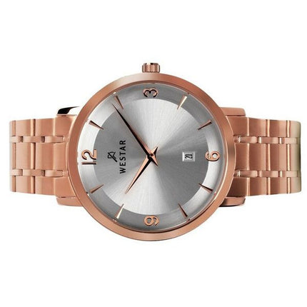 Reloj Westar Profile de acero inoxidable con esfera plateada y cuarzo 50220PPN607 para hombre