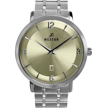 Reloj Westar Profile de acero inoxidable con esfera color champán y cuarzo 50220STN102 para hombre