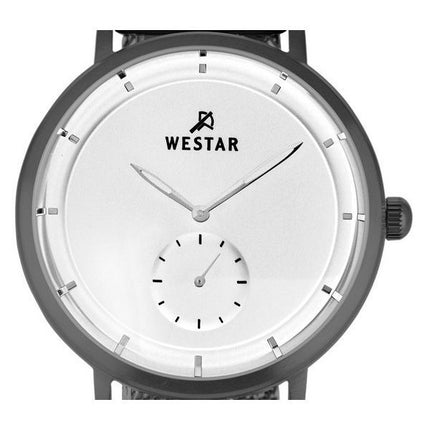 Reloj Westar Profile de acero inoxidable con esfera blanca y cuarzo 50247GGN107 para hombre