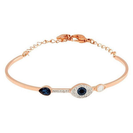 Pulsera Swarovski Symbolica Blue Evil Eye con acabado en metal mixto 5171991 para mujer