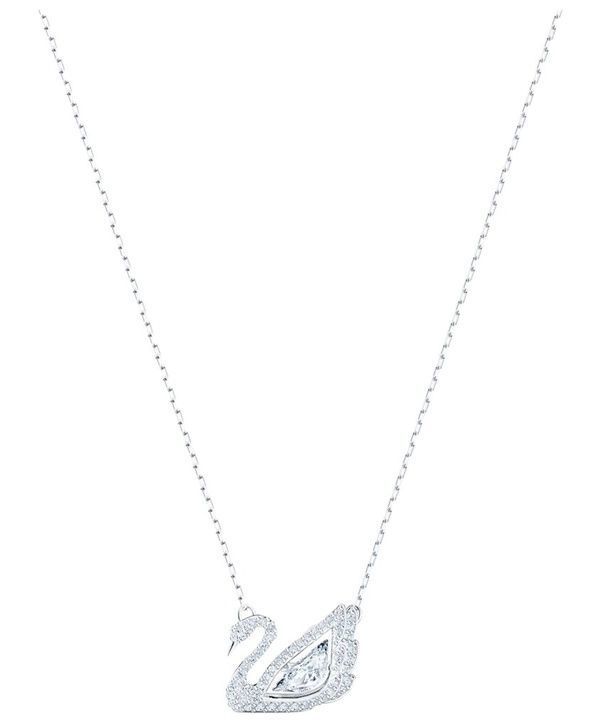 Collar Swarovski Swan White Rhodium 5514421 para mujer