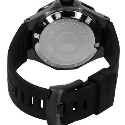 Reloj de buceo automático Edox Delfin The Original con correa de caucho y esfera gris 88008 37GNCA GBEI 200M para hombre