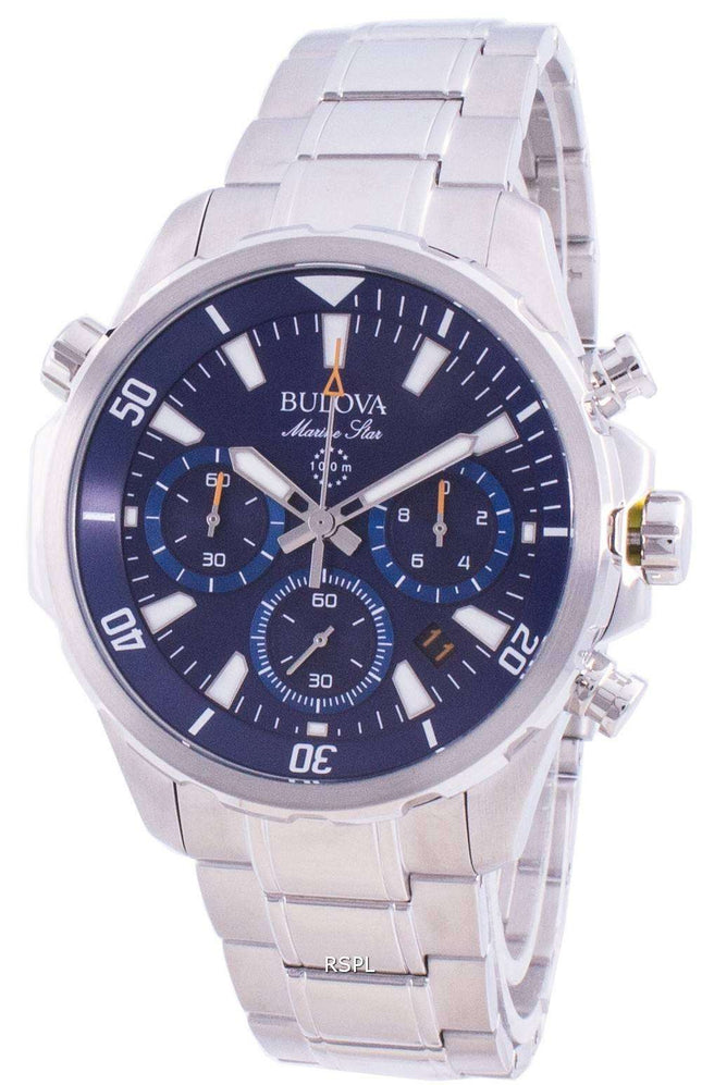 Bulova Marine Star 96B256 Reloj cronógrafo de cuarzo para hombre