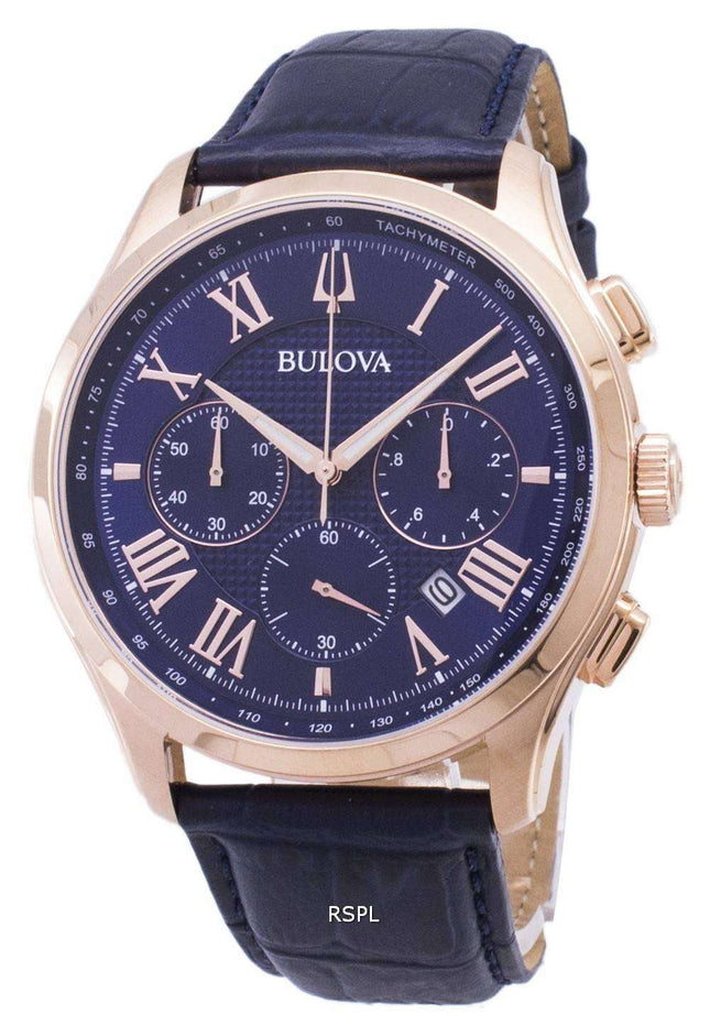 Bulova Classic 97B170 cronógrafo de cuarzo para hombres.