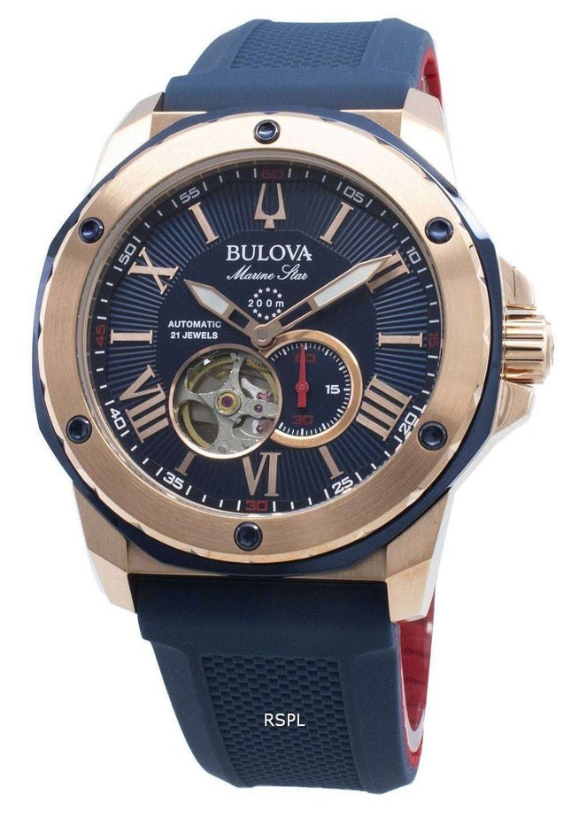 Reloj para hombre Bulova Marine Star 98A227 automático 200M