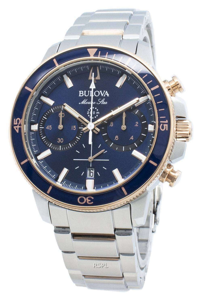 Bulova Marine Star 98B301 Reloj cronógrafo de cuarzo para hombre