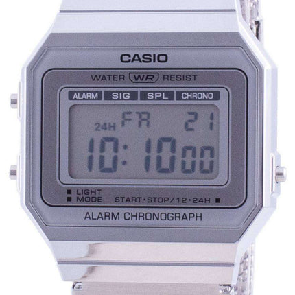 Reloj Casio Youth Vintage Daily Alarm Quartz A-700WM-7A A700WM-7A 100M para mujer