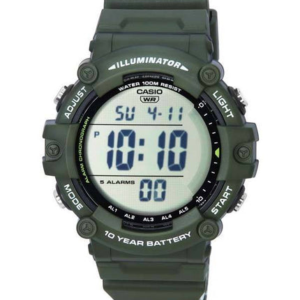 Casio Cuarzo digital estándar AE-1500WHX-3A AE1500WHX-3 100M Reloj para hombre