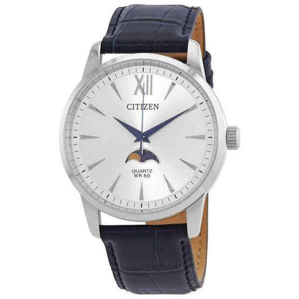 Reloj para hombre Citizen Moonphase Silver Dial Quartz AK5000-03A