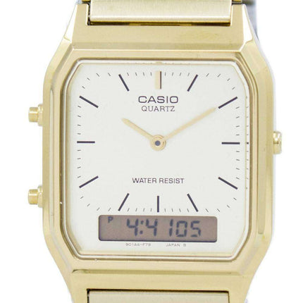 Reloj cuarzo Casio análogo Digital dorado AQ-230GA-9DMQYES hombres