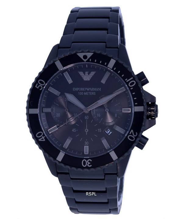 Emporio Armani Cronógrafo Acero inoxidable Cuarzo AR11363 100M Reloj para hombre