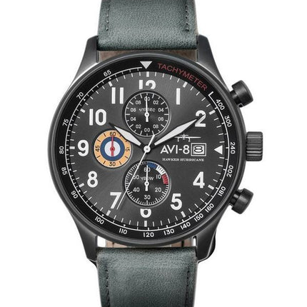 AVI-8 Hawker Hurricane Tachymeter Quartz AV-4011-0D Reloj para hombre