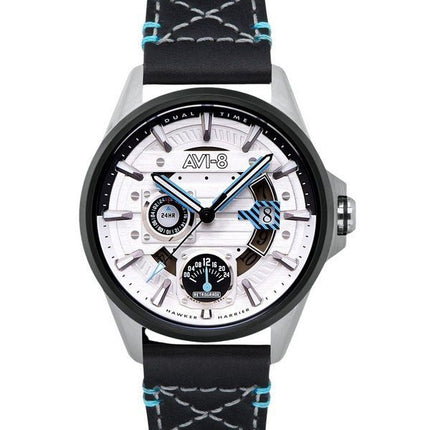 AVI-8 Hawker Harrier Farley Reloj multifunción Stratosphere con esfera blanca y cuarzo AV-4098-01 para hombre