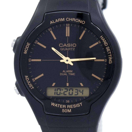 Reloj Casio alarma cronógrafo doble tiempo cuarzo AW-90H-9EVDF AW90H-9EVDF de los hombres