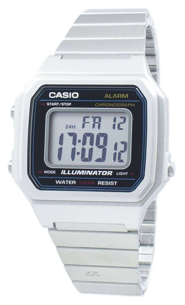 Reloj Unisex Casio Classic Vintage iluminador cronógrafo alarma Digital B650WD-1A