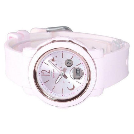 Reloj Casio Baby-G Moon And Star Series analÃ³gico digital con correa de resina y esfera rosa de cuarzo BGA-290DS-4A 100M para mu