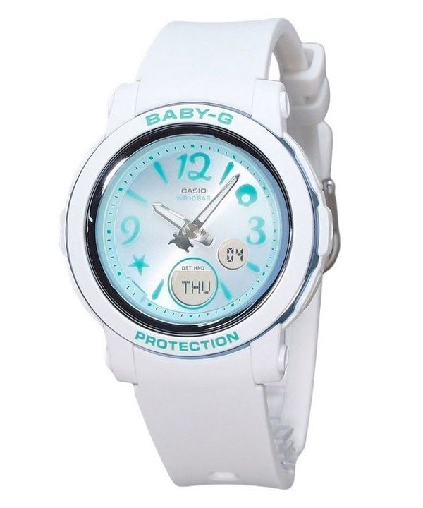 Reloj Casio Baby-G analógico digital submarino mundo correa de resina esfera azul cuarzo BGA-290US-2A 100M para mujer