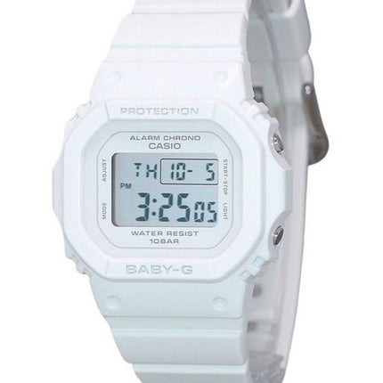 Reloj Casio Baby-G digital con correa de resina blanca de cuarzo BGD-565U-7 100M para mujer