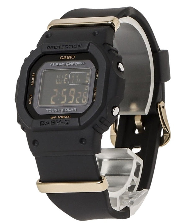 Reloj Casio Baby-G Digital 50th Anniversary con correa de resina de base biológica Tough Solar BGD-S565ZE-1 100M para mujer