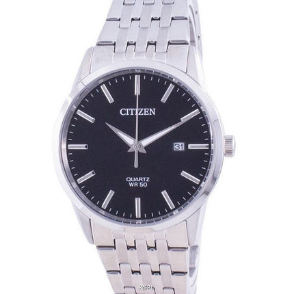 Reloj para hombre Citizen Black Dial de acero inoxidable de cuarzo BI5000-87E