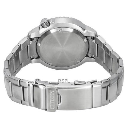 Reloj Citizen Promaster Dive Eco-Drive para hombre, acero inoxidable, esfera gris, BN0167-50H, 200 m