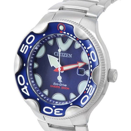 Citizen Promaster Dive Eco-Drive Acero inoxidable Azul Dial Diver's BN0231-52L 200M Reloj para hombre