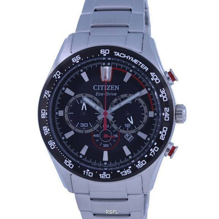 Citizen Aviator Cronógrafo Esfera negra Eco-Drive CA4484-88E 100M Reloj para hombre