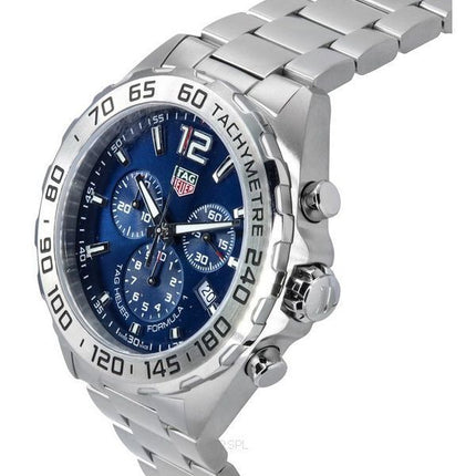 Tag Heuer Fórmula 1 Cronógrafo Sunray Esfera azul Cuarzo CAZ101K.BA0842 200M Reloj para hombre