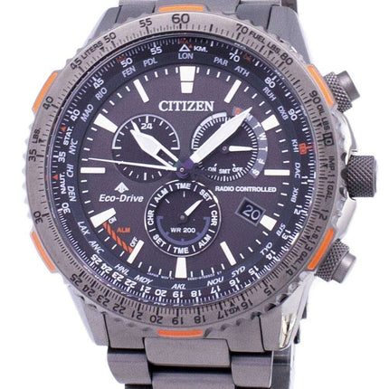 Ciudadano promaster Sky Eco-Drive CB5007-51H radio controlado 200M reloj de los hombres