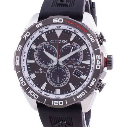 Reloj para hombre Citizen Promaster Radio controlado World Time Eco-Drive CB5036-10X 200M