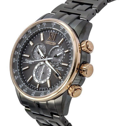 Reloj para hombre Citizen Eco-Drive radiocontrolado cron'ógrafo GMT CB5884-88H 200M