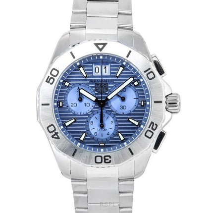 Tag Heuer Aquaracer Professional 200 Date Chronograph Sunray Blue Dial Quartz Diver&#39,s CBP1112.BA0627 200M Reloj para hombre