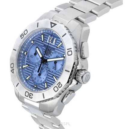 Tag Heuer Aquaracer Professional 200 Date Chronograph Sunray Blue Dial Quartz Diver&#39,s CBP1112.BA0627 200M Reloj para hombre