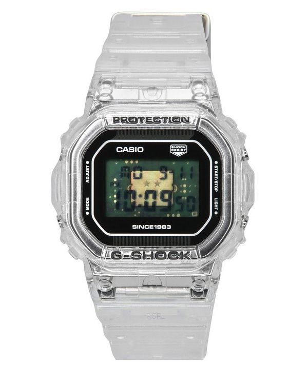 Reloj Casio G-Shock Clear Remix 40.º  aniversario Edición limitada de cuarzo digital DW-5040RX-7 200M para hombre