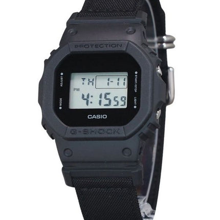 Reloj Casio G-Shock Digital Eco con correa de tela de cuarzo DW-5600BCE-1 200M para hombre