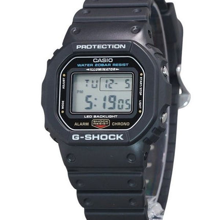 Reloj Casio G-Shock digital con correa de resina de cuarzo DW-5600UE-1 200M para hombre