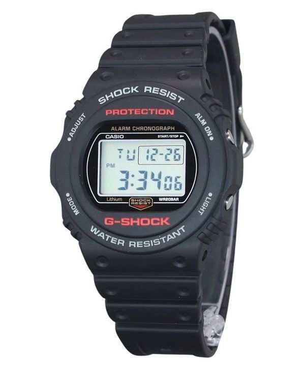 Reloj Casio G-Shock digital con correa de resina de cuarzo DW-5750UE-1 200M para hombre