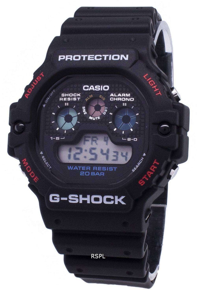 Reloj Casio G-Shock DW-5900-1 DW5900-1 cuarzo Digital 200M varonil