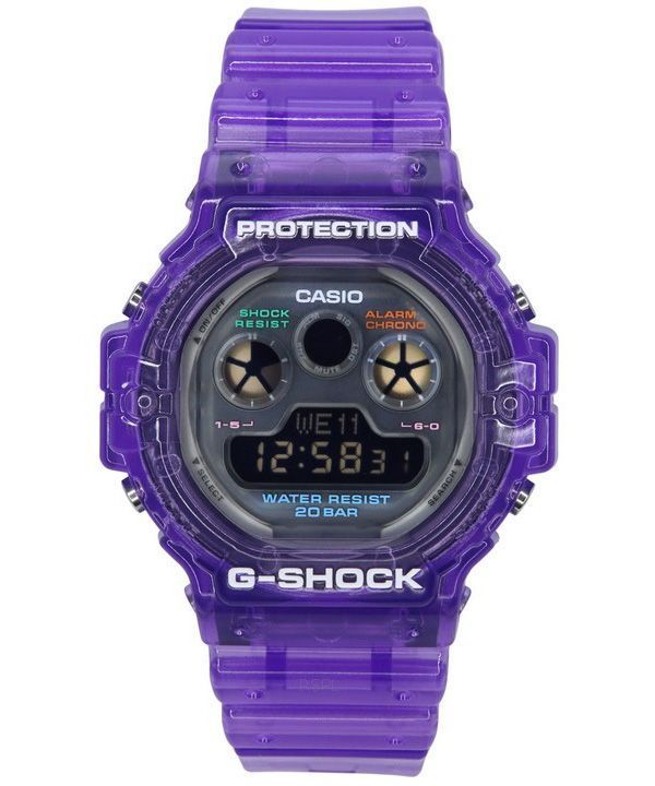 Reloj para hombre Casio G-Shock Digital Joy Topia Series Cuarzo píºrpura DW-5900JT-6 200M